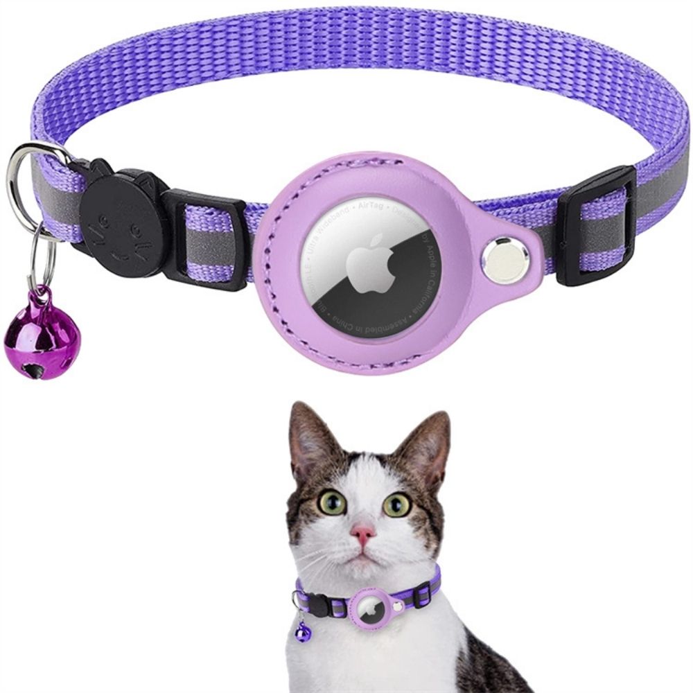 Kat GPS Tracker Halsband met Reflectief Ontwerp