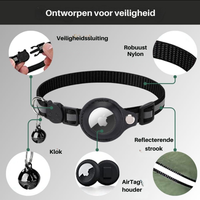 Kat GPS Tracker Halsband met Reflectief Ontwerp