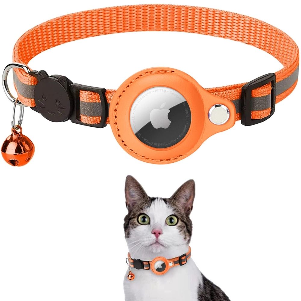 Kat GPS Tracker Halsband met Reflectief Ontwerp