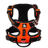 Reflecterende hondenharness | Verstelbare hondenhalsband met reflecterende details voor veiligheid