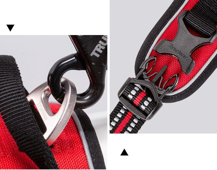 Reflecterende hondenharness | Verstelbare hondenhalsband met reflecterende details voor veiligheid