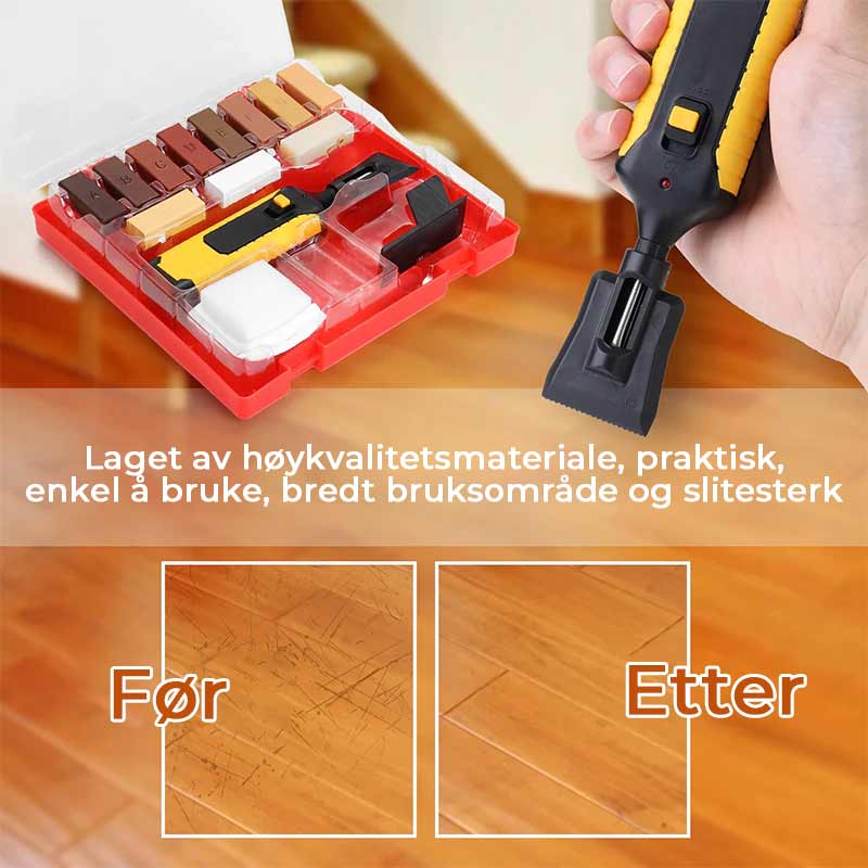 Reparatieset voor Houten Vloeren en Meubels - Krassen en Schade