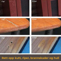 Reparatieset voor Houten Vloeren en Meubels - Krassen en Schade