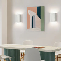 Rhea Hars Geribbelde Wandlamp