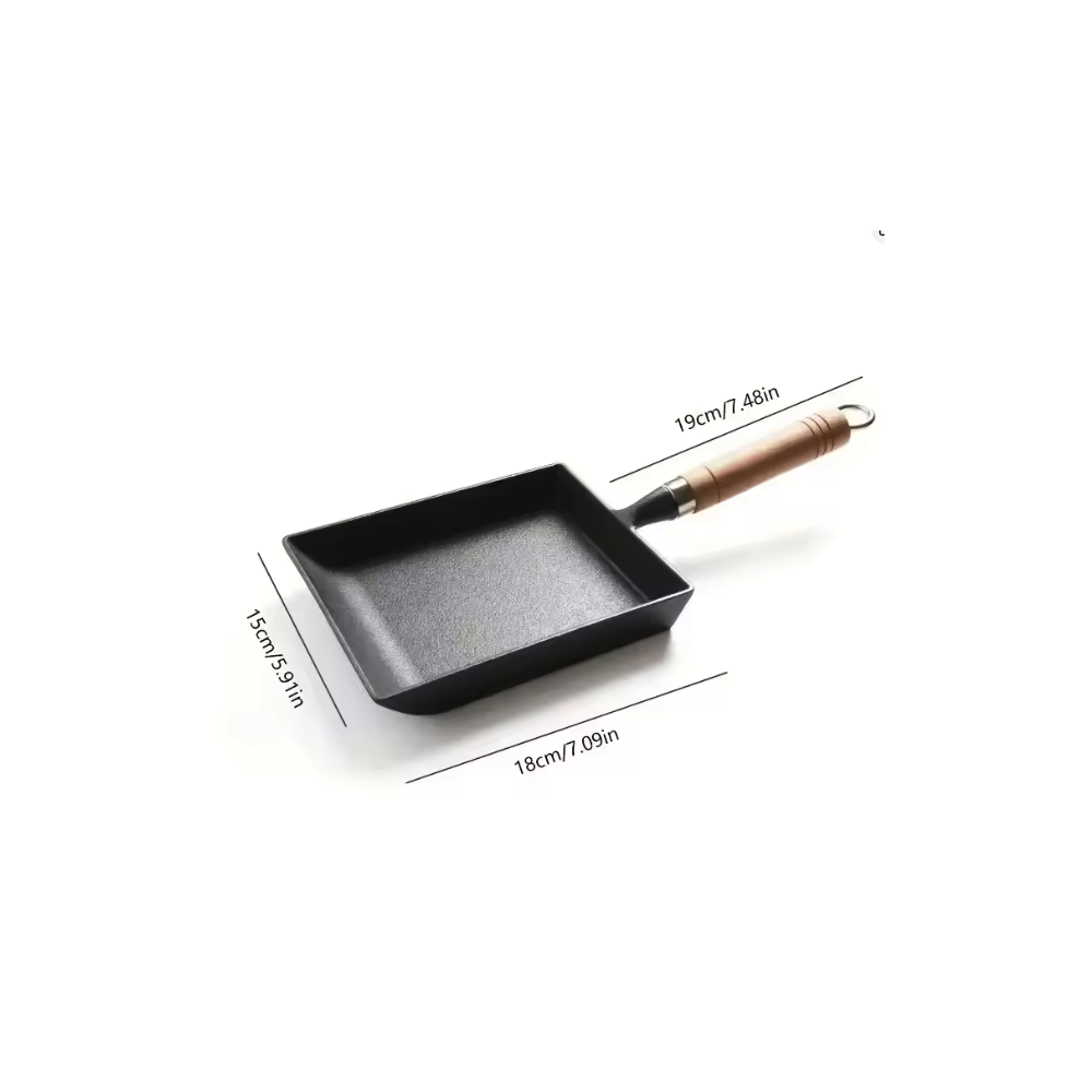 Japanse Gietijzeren Eierpan voor Tamagoyaki