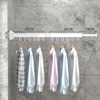 Intrekbaar droogrek voor kleding