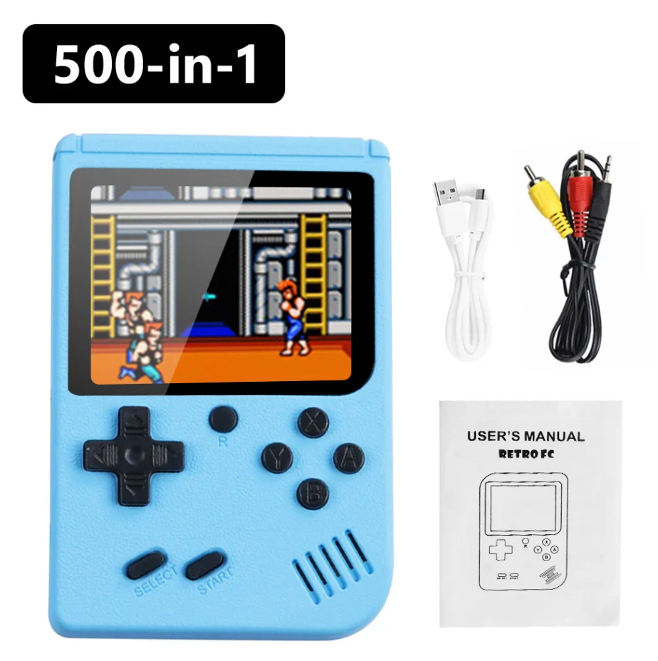 400 in 1 Pocketconsole - Retro Pocketformaat Gaming