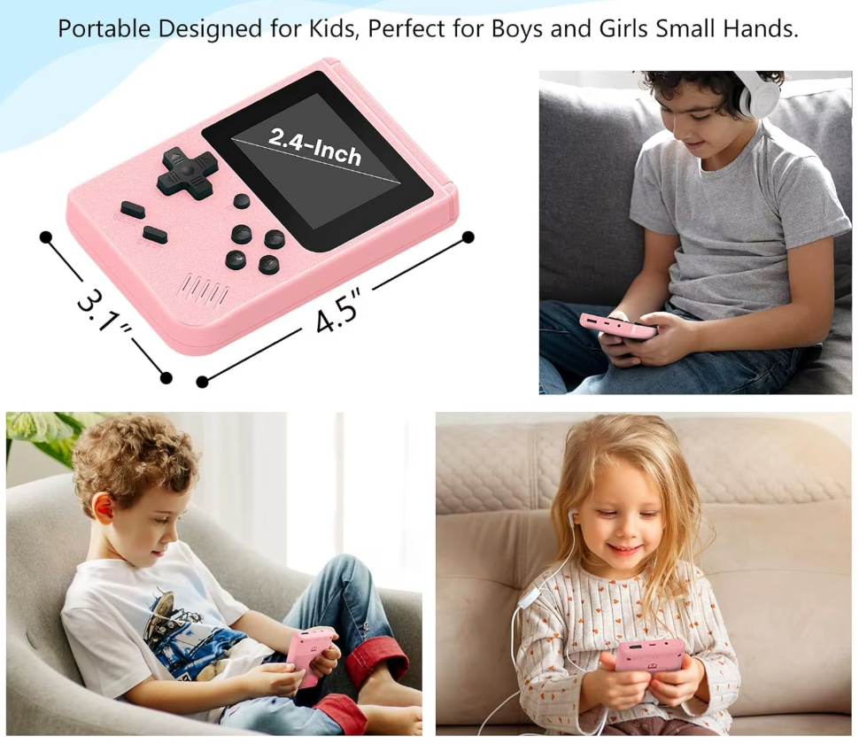 400 in 1 Pocketconsole - Retro Pocketformaat Gaming