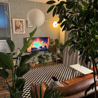 Lustra Hanglamp van Papier voor de Woonkamer