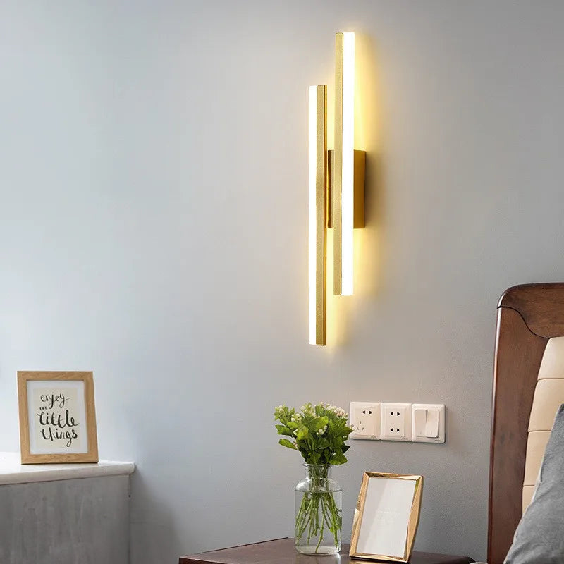 Moderne LED Wandlamp met Eenvoudig Ontwerp, Minimalistische Wandlamp voor Gang & Woonkamer