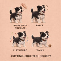 Interactieve Speelgoed Hond die Loopt en Blaft voor Realistisch Speelplezier