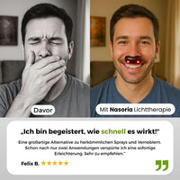 Roodlicht Neusapparaat | Lichttherapie Neus | Neustherapie Apparaat | Nasoria
