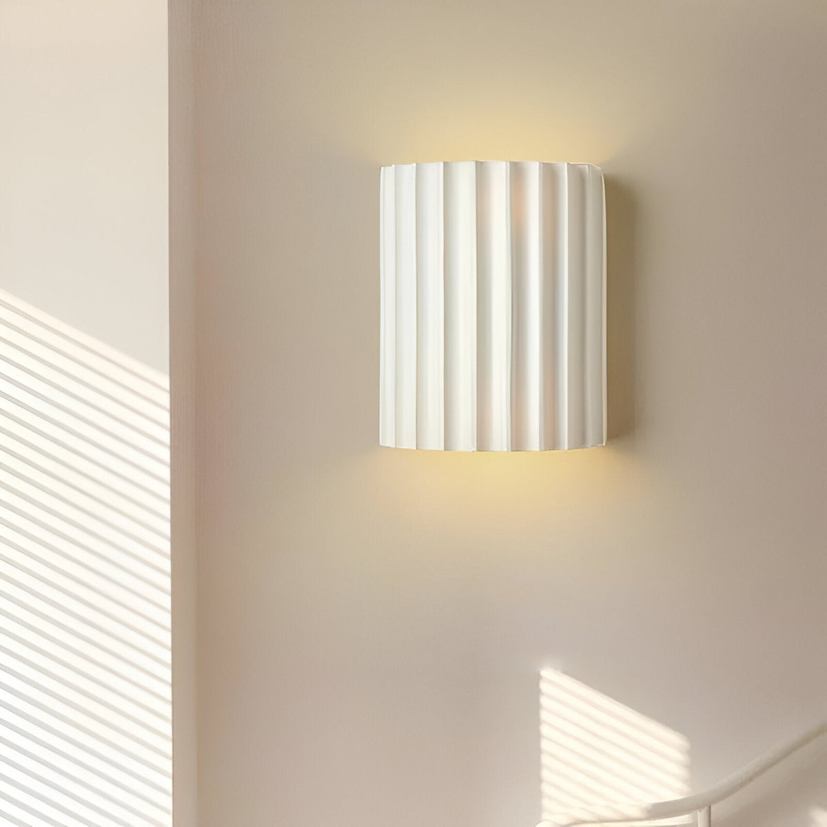 Nordic Resin Clarity Minimalistische Wandlamp