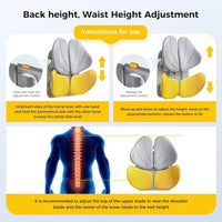 Rugkussen | Orthopedisch rugsteunkussen | Lendenkussen | RugRust