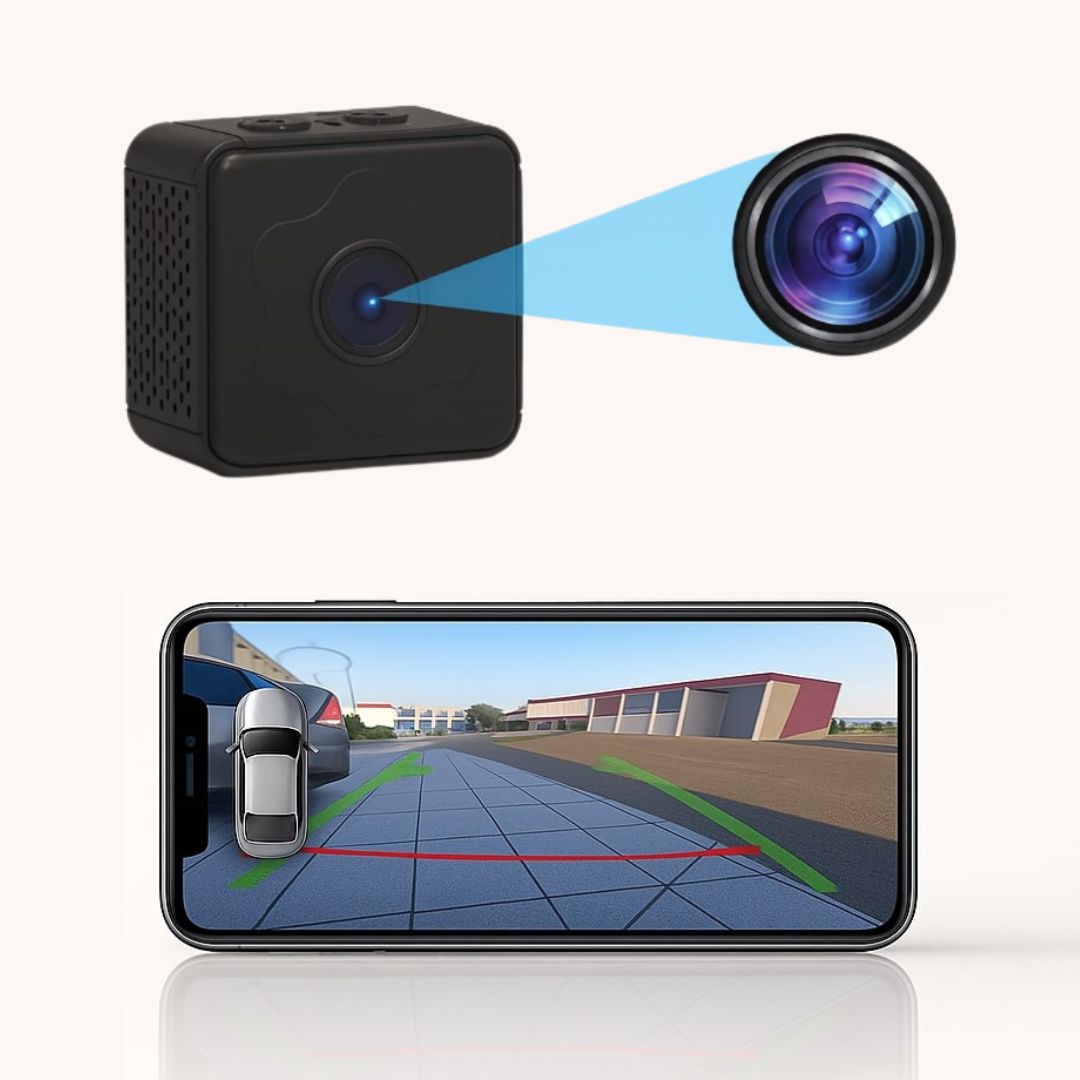 Draadloze Achteruitrijcamera met Nachtzicht en Magnetische Bevestiging