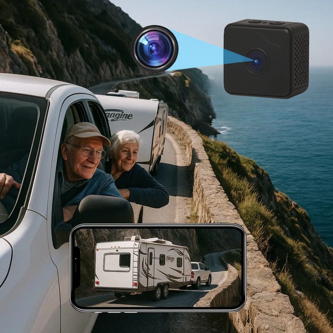 Draadloze Achteruitrijcamera met Nachtzicht en Magnetische Bevestiging