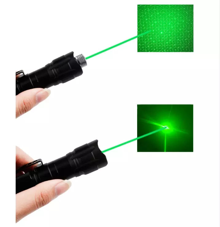 Oplaadbare groene laserpointer met lange reikwijdte en hoge precisie
