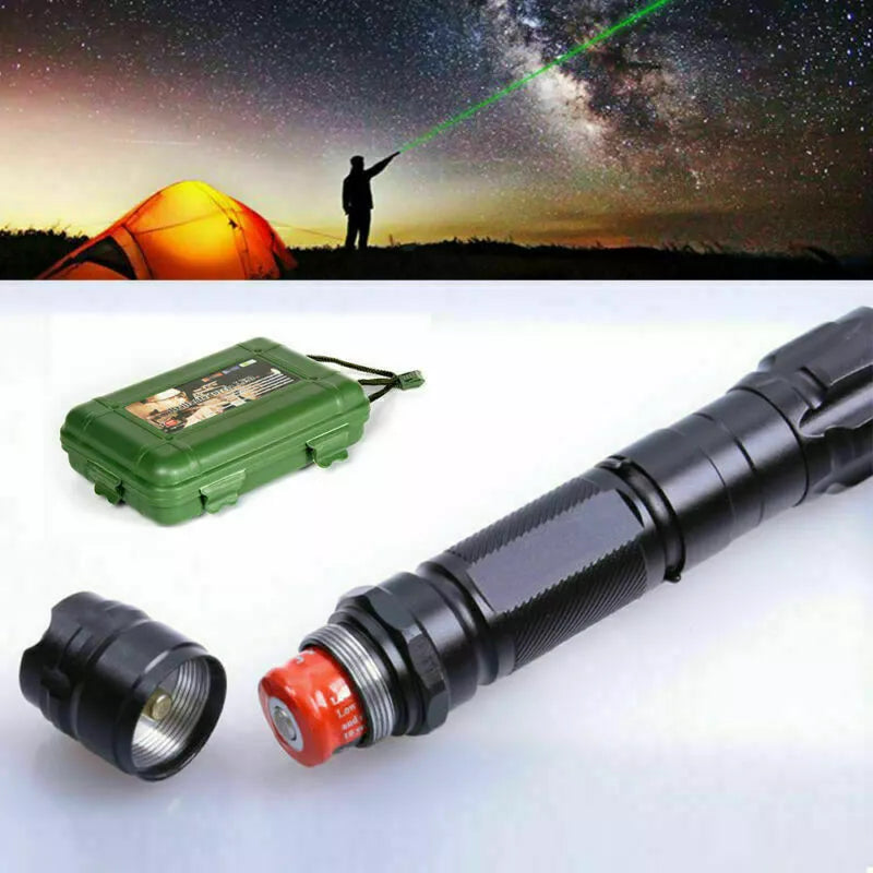 Oplaadbare groene laserpointer met lange reikwijdte en hoge precisie