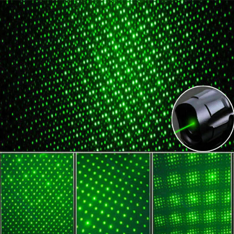 Oplaadbare groene laserpointer met lange reikwijdte en hoge precisie