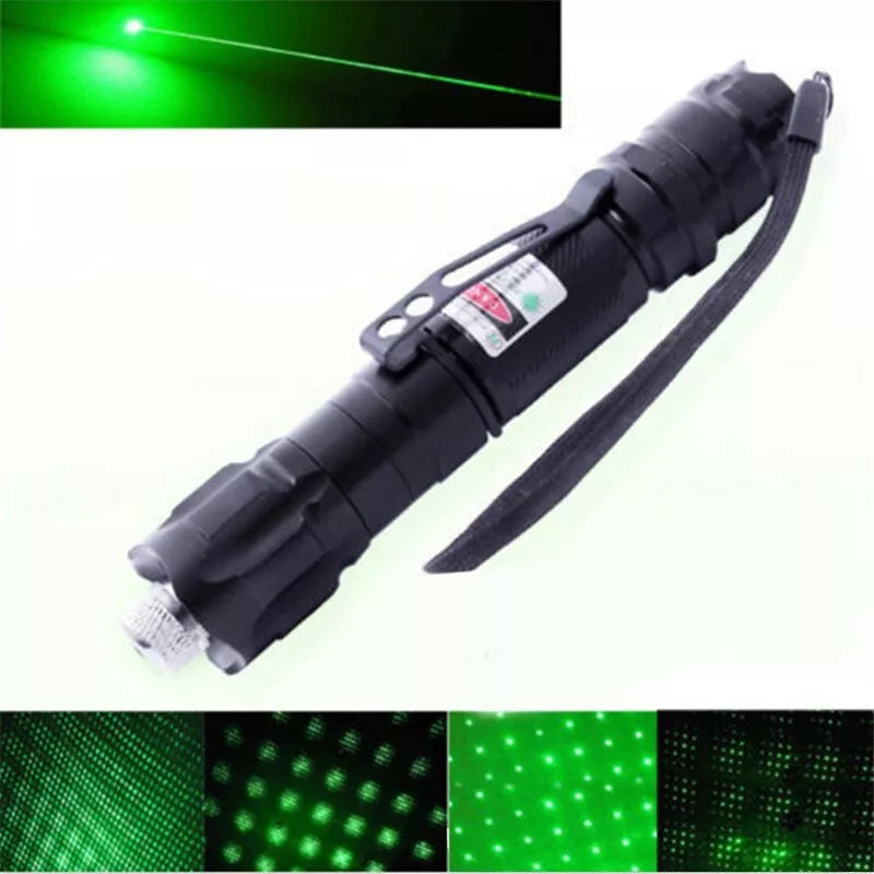 Oplaadbare groene laserpointer met lange reikwijdte en hoge precisie