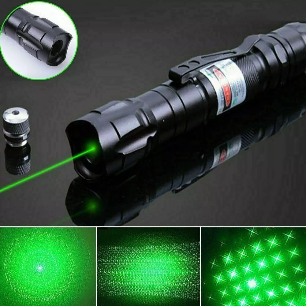 Oplaadbare groene laserpointer met lange reikwijdte en hoge precisie