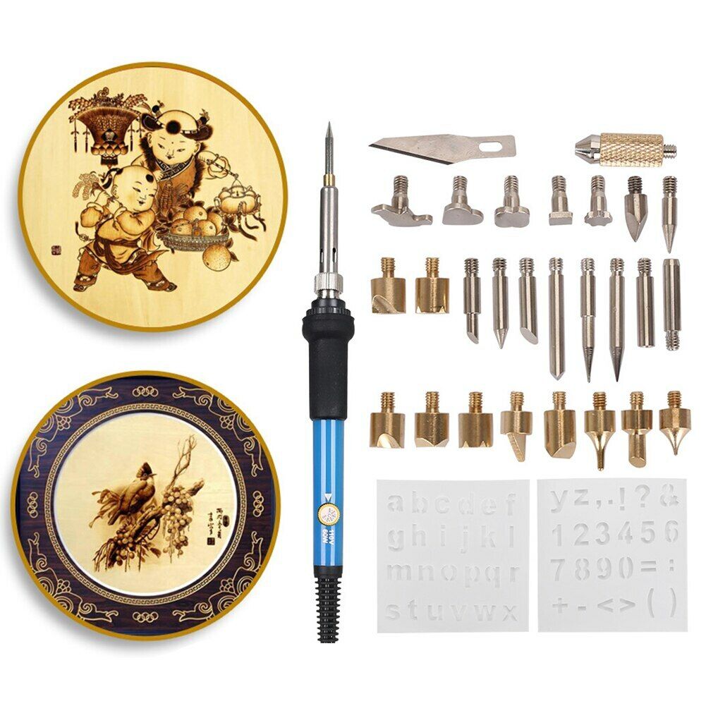 Pyrografie-Kit | Houtbrander voor branden en snijden