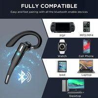 Trucker Dual Mic Draadloze Bluetooth 5.1 Noise Cancelling Headset/Oordopjes