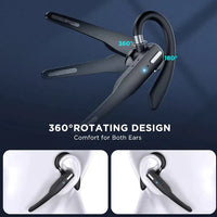 Trucker Dual Mic Draadloze Bluetooth 5.1 Noise Cancelling Headset/Oordopjes