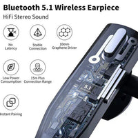 Skanto | Trucker Dual Mic Draadloze Bluetooth 5.1 Geluiddempende Headset/Oordopje