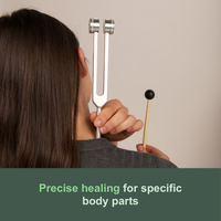 Stemvork 128Hz voor Vibratietherapie