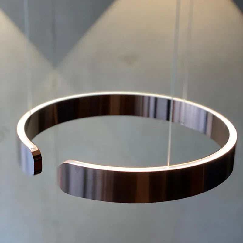 Moderne LED-lamp in ringvorm – elegante ronde plafondlamp