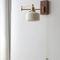 Wandlamp met Verstelbare Arm – Retro Stijl
