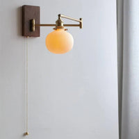 Wandlamp met Verstelbare Arm – Retro Stijl