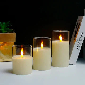 Realistische LED-kaarsen met sfeervolle vlam-effect