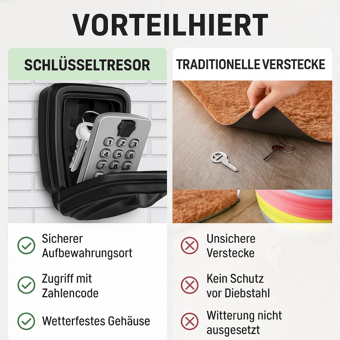 Sleutelkast met Code | SafeHaus