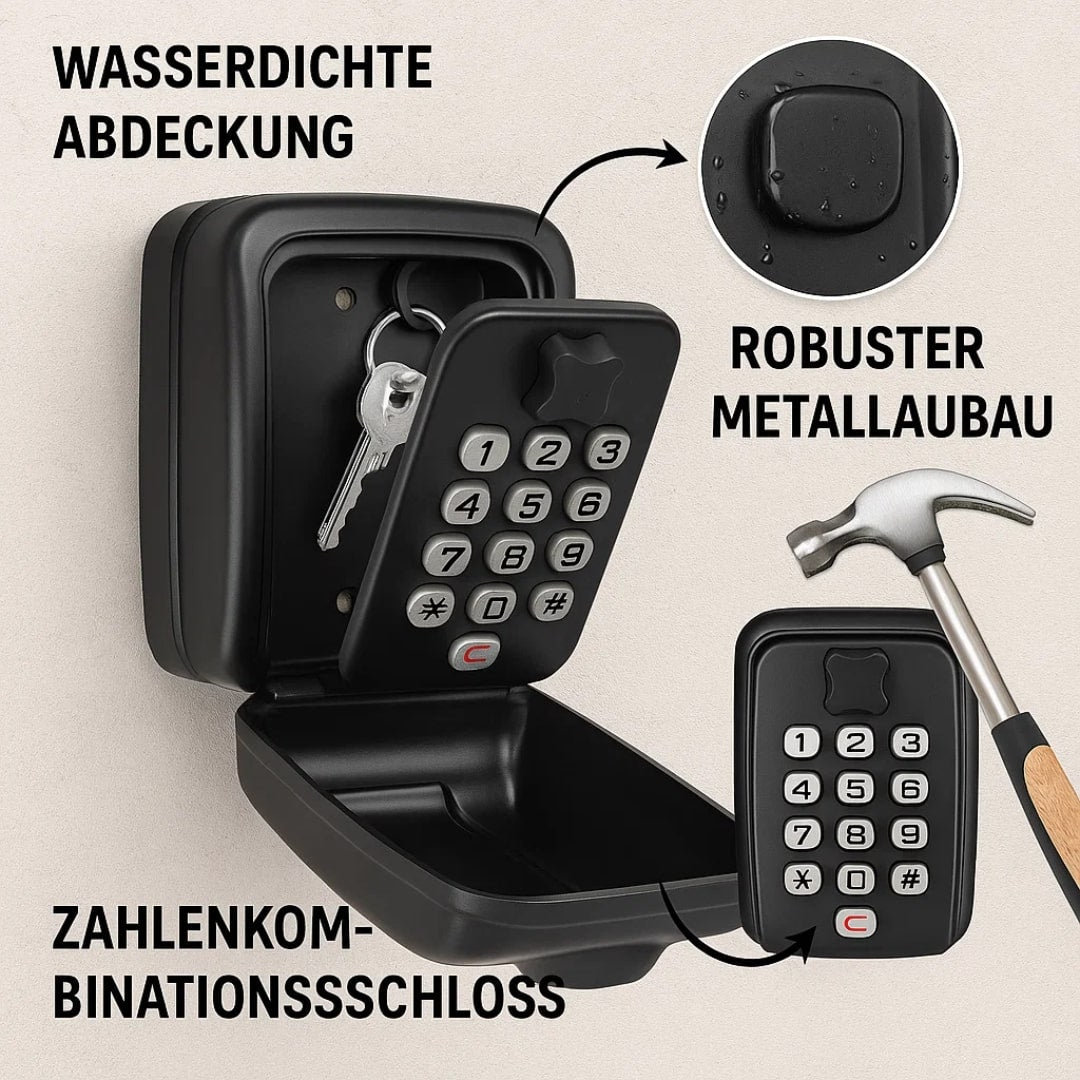Sleutelkastje Buiten | Sleutelsafe met Code | SafeHaus