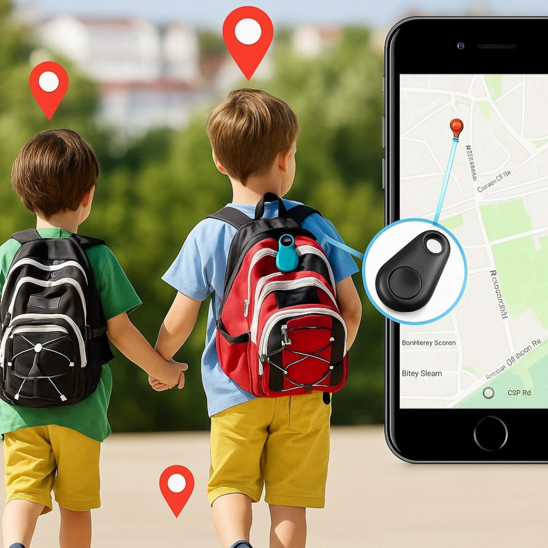 SafeTrack | GPS Tracker met Live Tracking voor Kinderen, Huisdieren en Waardevolle Voorwerpen