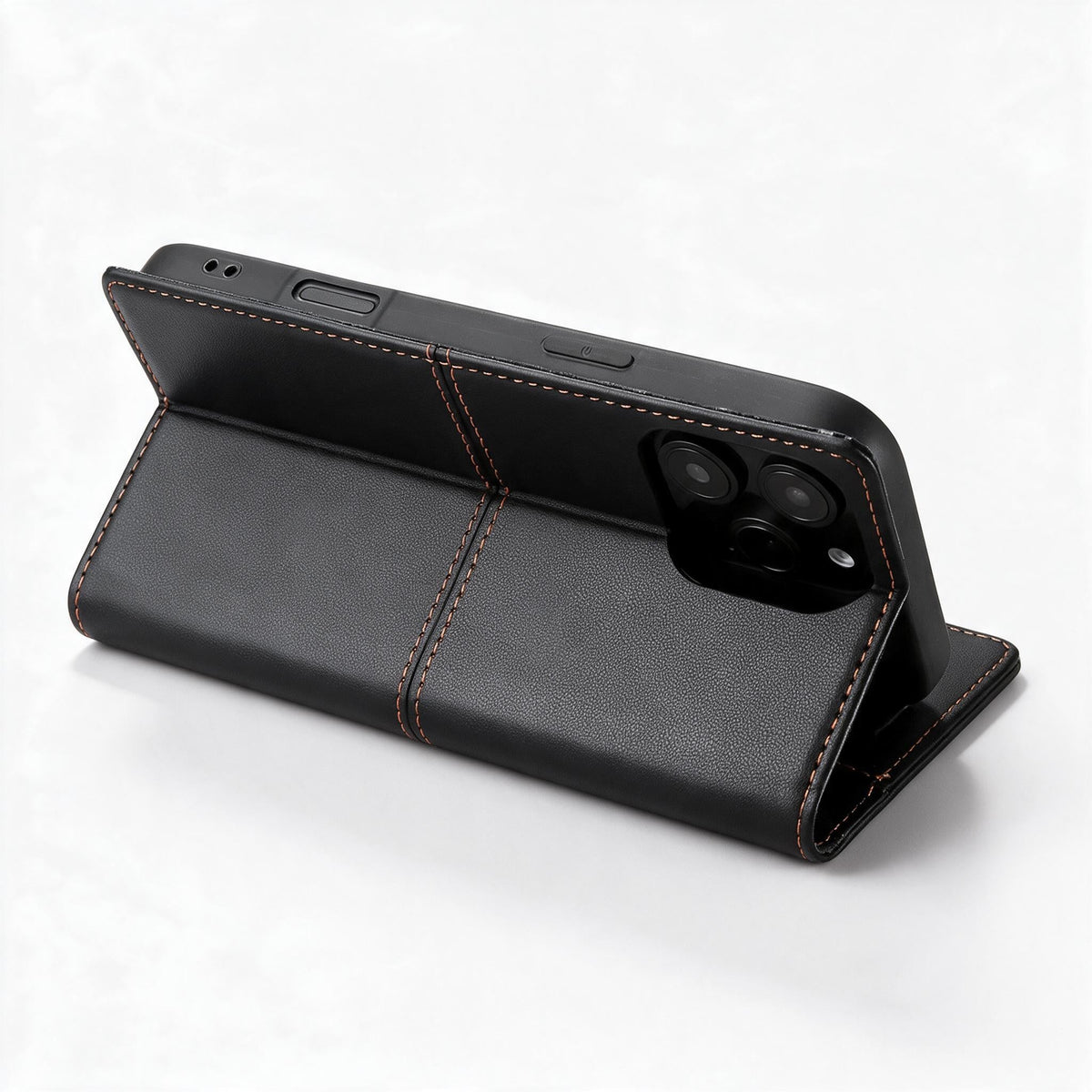 RFID Flip Kunstleer Samsung S25/S24/S23 Magnetische Portemonnee Hoes