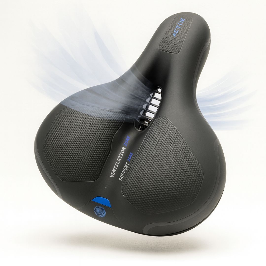 Fietszadel Heren & Dames | Comfortabel Fietszadel met Vering | ZadelPro