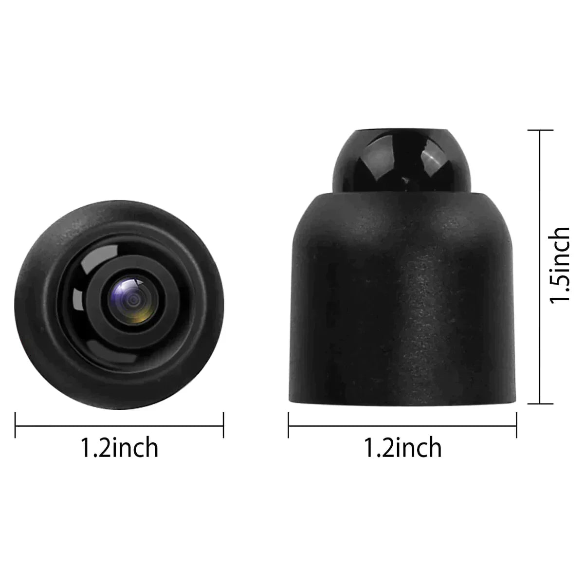 Brehn | Ultrakleine WiFi-IP-camera | 1080p Full-HD | 120° Groothoeklens | Infrarood Nachtzicht & Bewegingssensor | 2-Wege Audio | Wereldwijde Toegang op Afstand