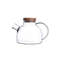 Scandinavische Glazen Theepot Set