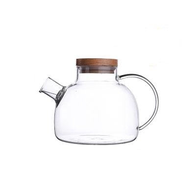 Scandinavische Glazen Theepot Set