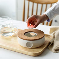 Scandinavische Glazen Theepot Set