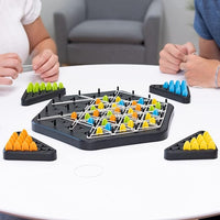 Schaken voor Kinderen | Schaakbord met Elastieken | SpeelKnoop