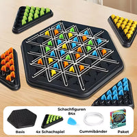 Schaken voor Kinderen | Schaakbord met Elastieken | SpeelKnoop
