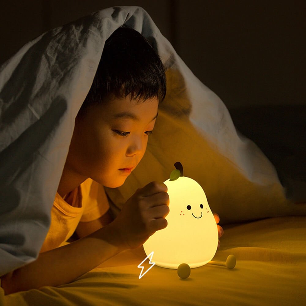 Nachtlampje Kinderen | Kinderkamer Nachtlampje voor Baby's van Siliconen | SlaapPeer
