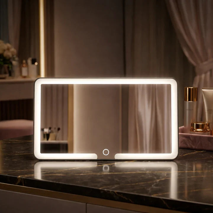 Make-up spiegel met licht voor auto | Verlichte cosmeticaspiegel | GlowVisor