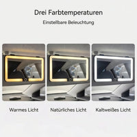 Make-up spiegel met licht voor auto | Verlichte cosmeticaspiegel | GlowVisor