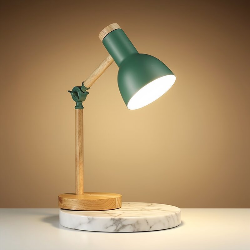 Houten bureaulamp | Tafellamp | HoutLicht