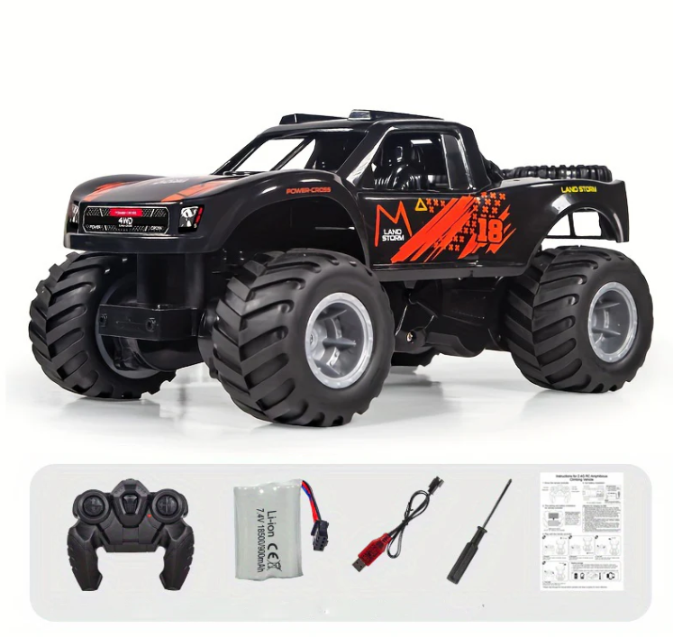 Skanto | Offroad-afstandsbediening 4WD RC Auto Speelgoed voor Kinderen